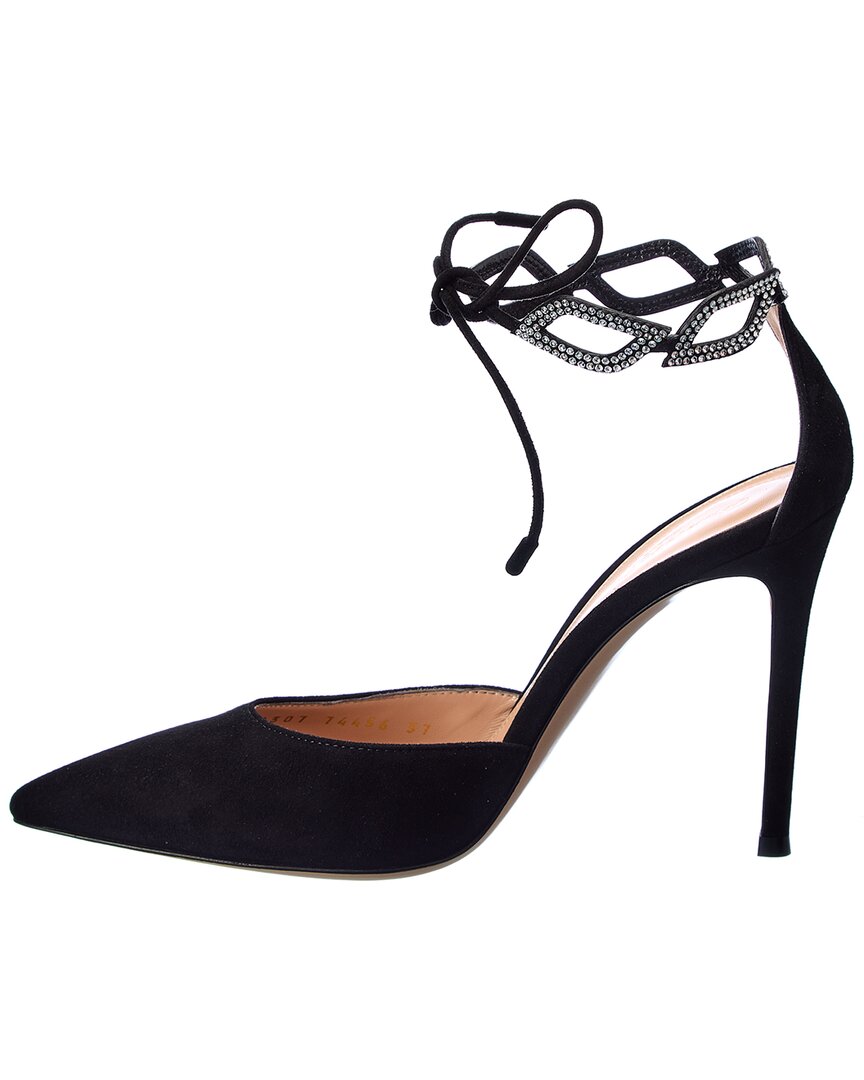 Gianvito Rossi Freya 105 Suede Pump – Bluefly