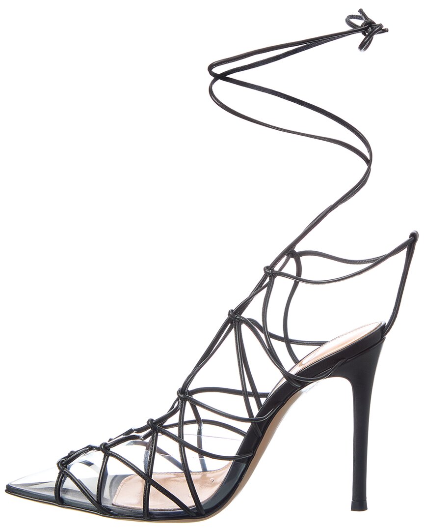 Gianvito Rossi Miria 105 Leather & Vinyl Pump
