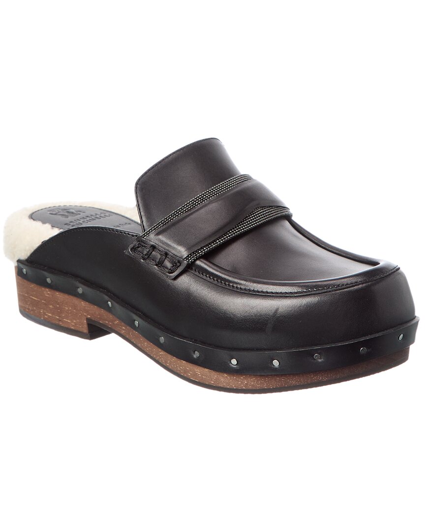 Brunello Cucinelli Leather Mule
