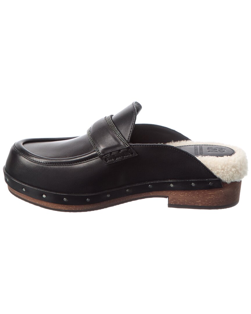 Brunello Cucinelli Leather Mule
