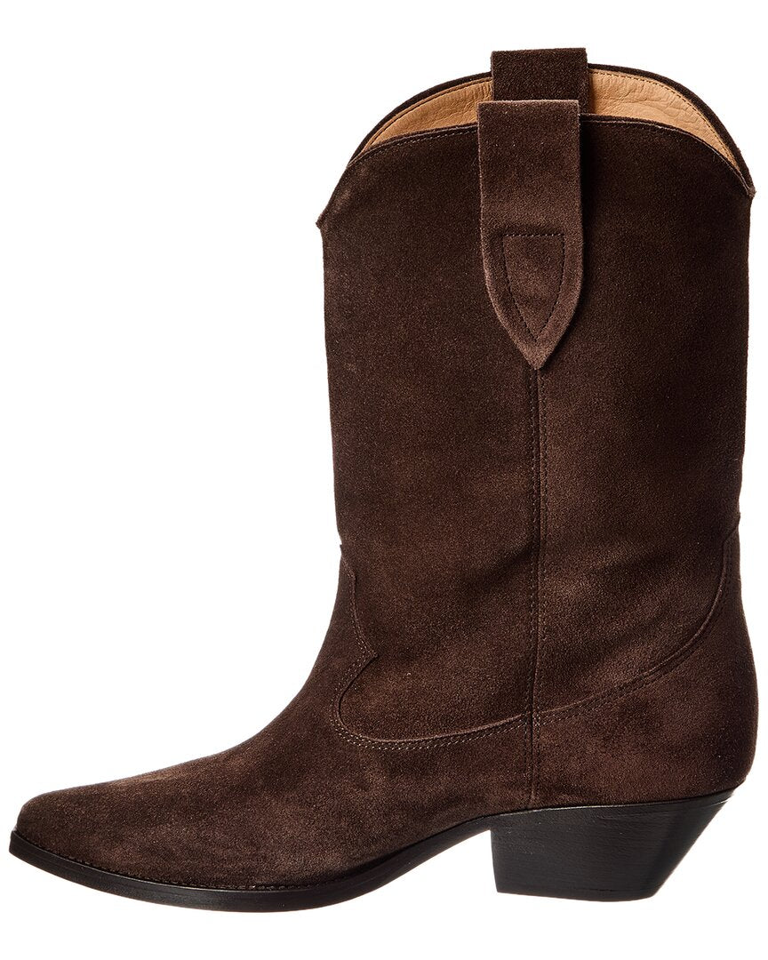 Isabel Marant Duerto Suede Cowboy Boot