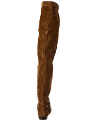 Isabel Marant Selize Suede Over-The-Knee Boot