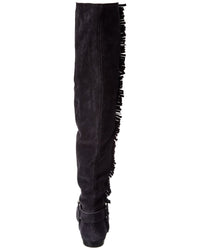 Isabel Marant Selize Suede Knee-High Boot