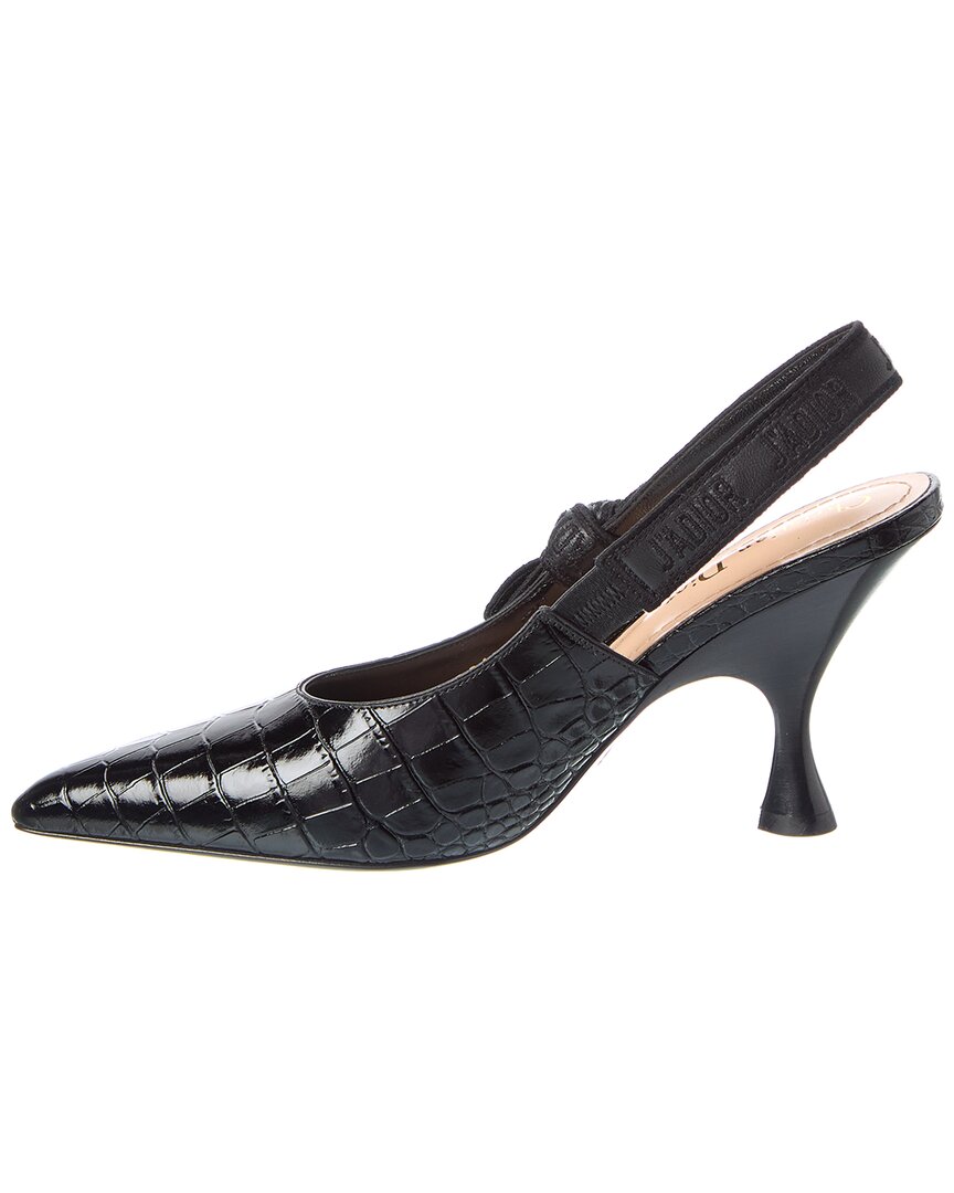 Dior Dior J'adior Leather Slingback Pump