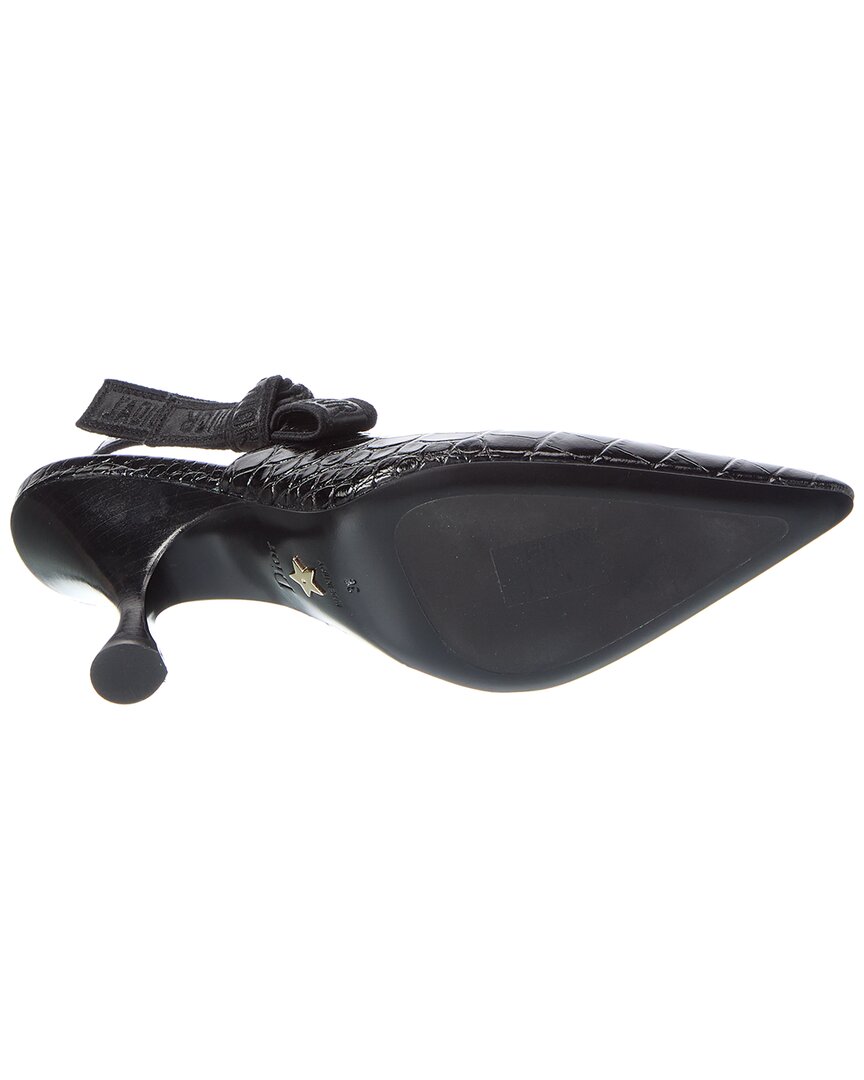 Dior Dior J'adior Leather Slingback Pump