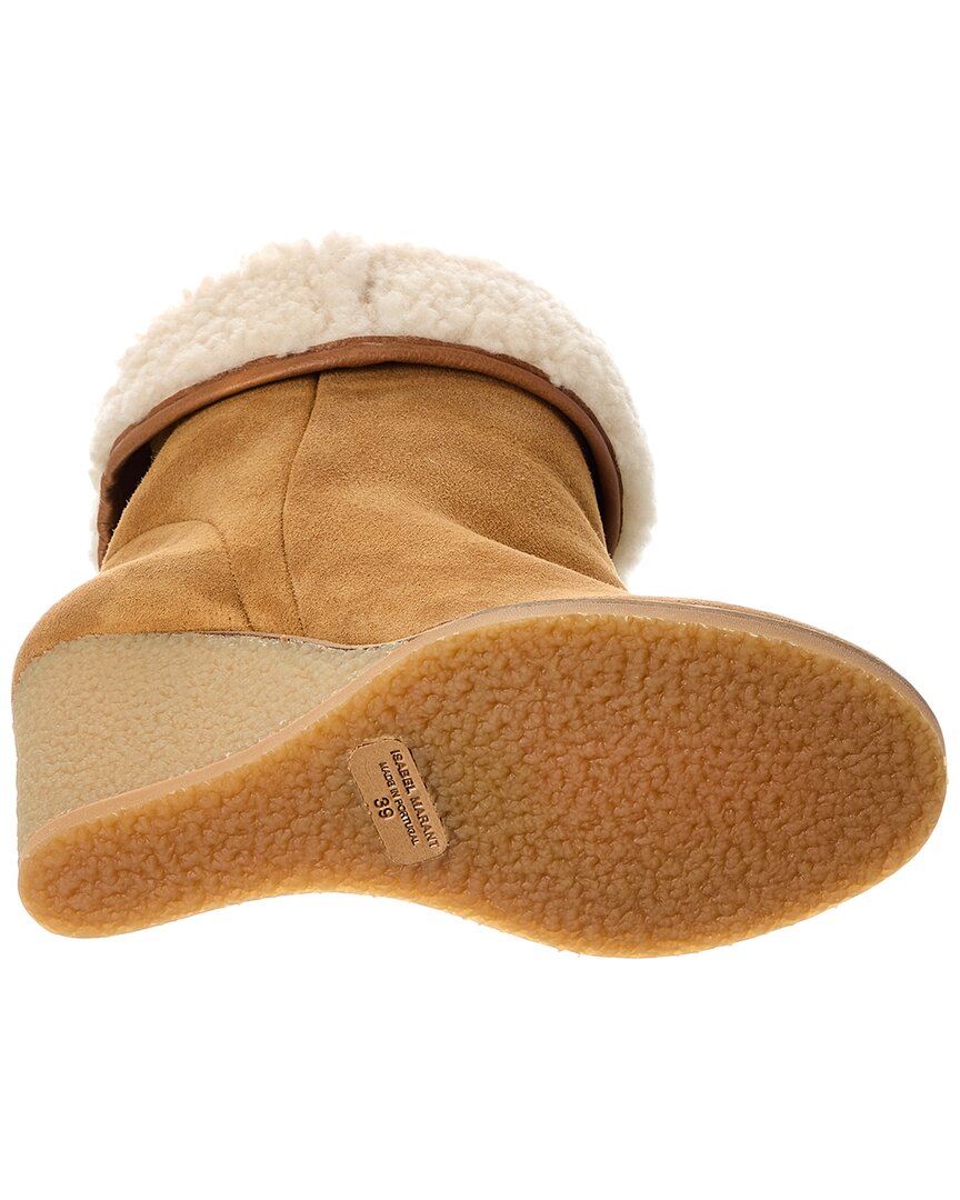 Isabel Marant Isabel Marant Totam Suede & Shearling Boot