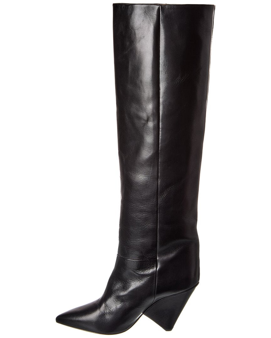 Isabel Marant Lokyo Leather Knee-High Boot