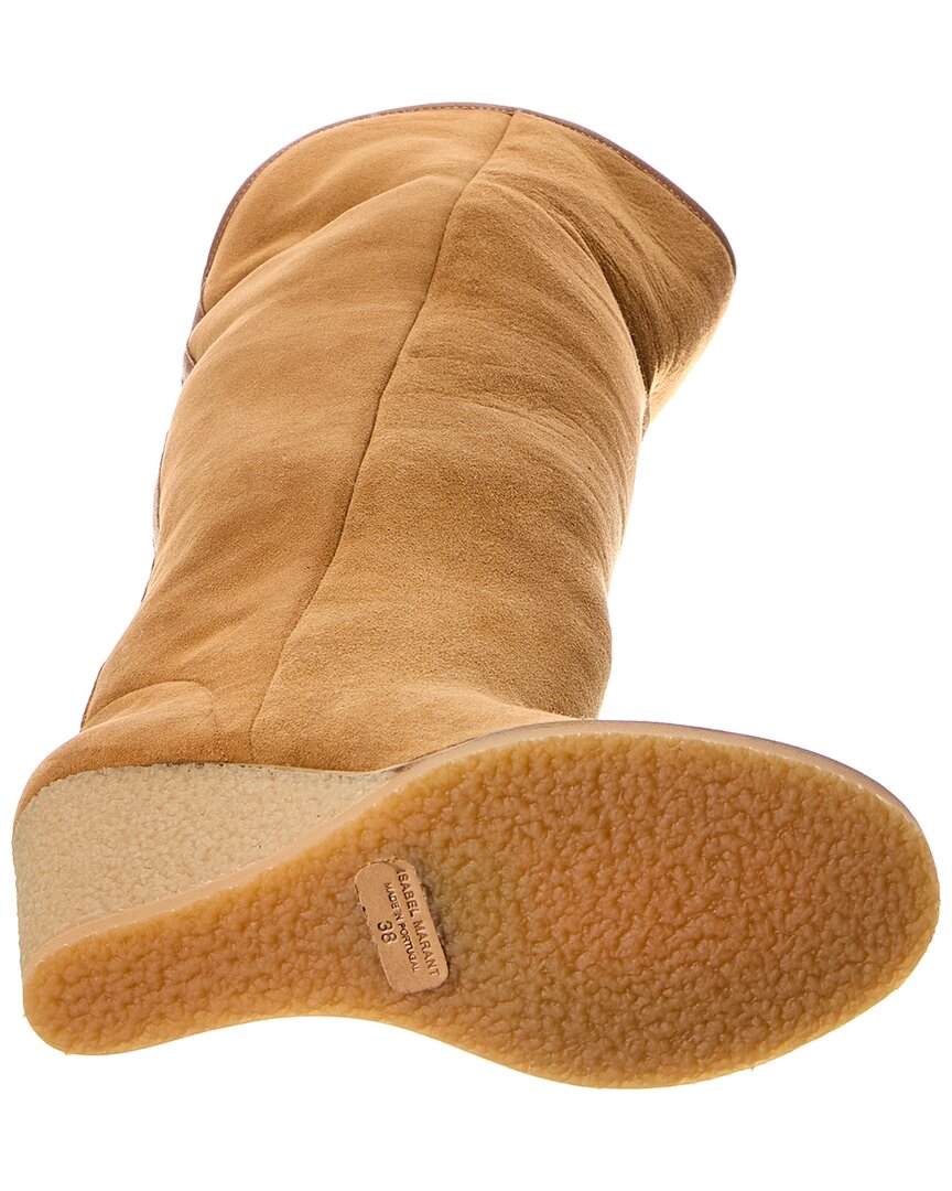 Isabel Marant Tilin Suede Over-The-Knee Boot