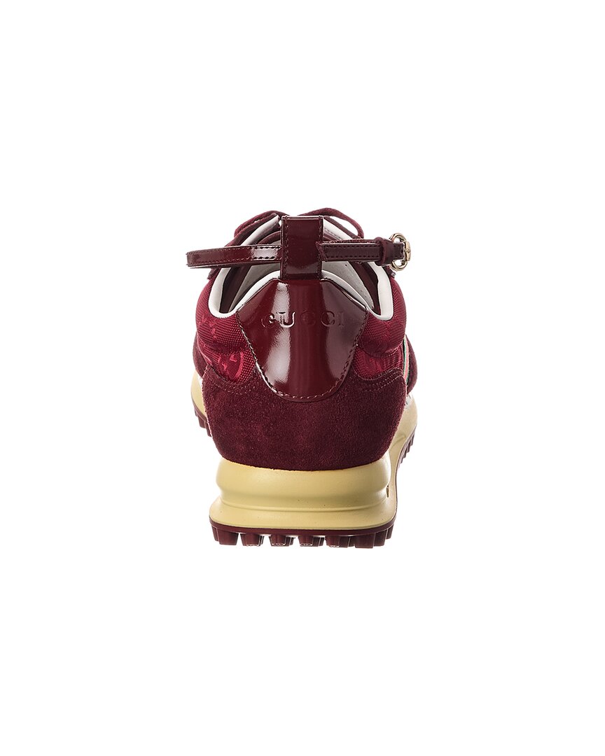 Gucci Re-Motion Gg Nylon & Suede Sneaker – Bluefly