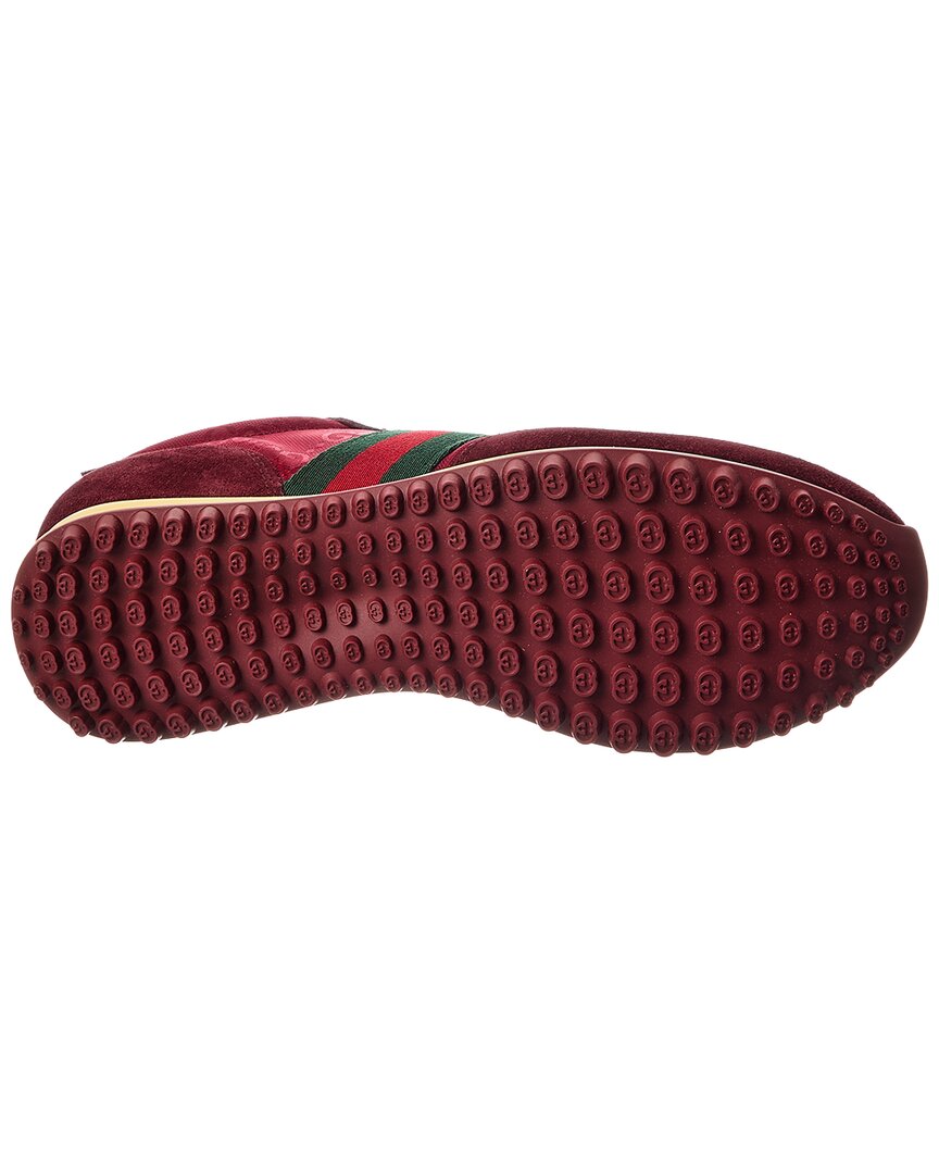 Gucci Re-Motion Gg Nylon & Suede Sneaker – Bluefly