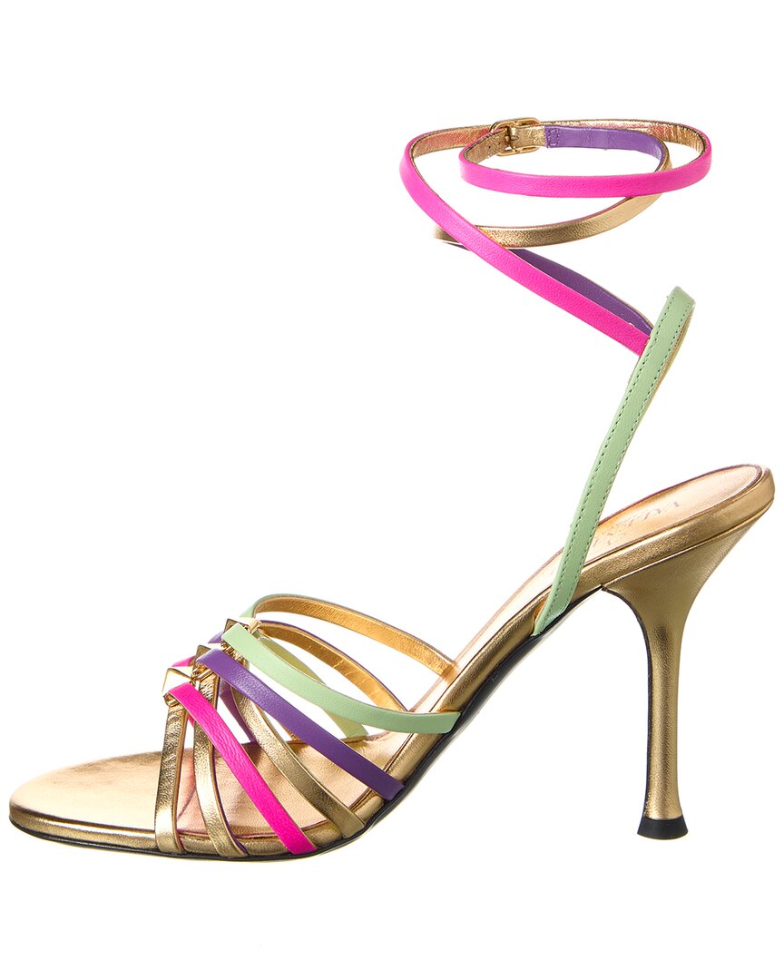 Valentino Rockstud 100 Leather Sandal
