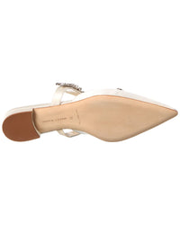 Manolo Blahnik Lurum Satin Mule
