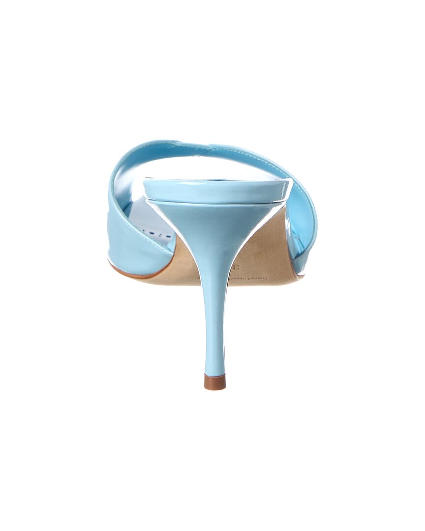 Manolo Blahnik Mumbimu Heeled Mule