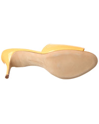 Manolo Blahnik Houramu 90 Patent Sandal