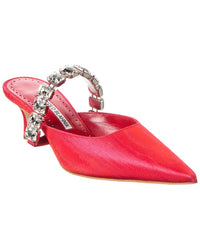 Manolo Blahnik Humibamu 50 Moire Mule