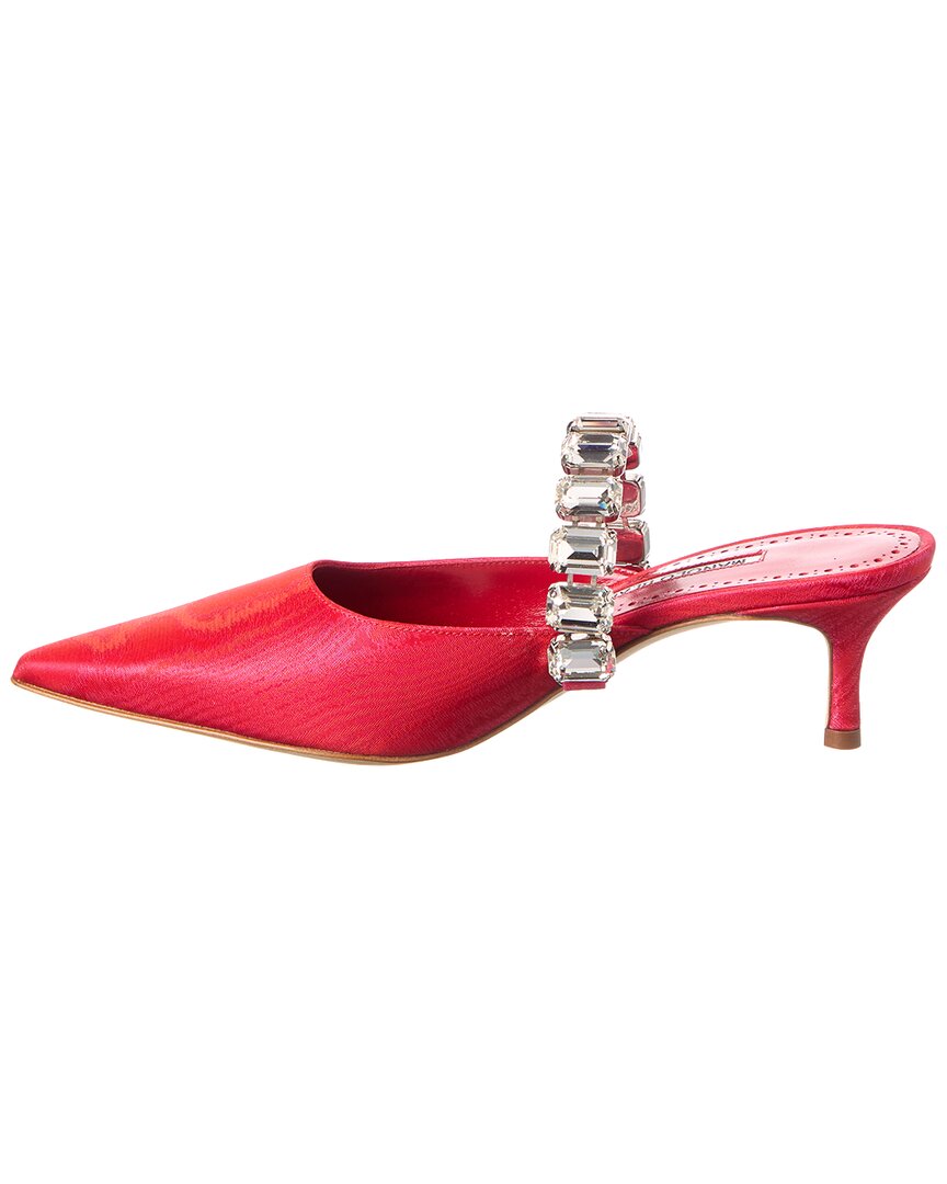 Manolo Blahnik Humibamu 50 Moire Mule
