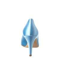 Manolo Blahnik Palos 90 Satin Pump