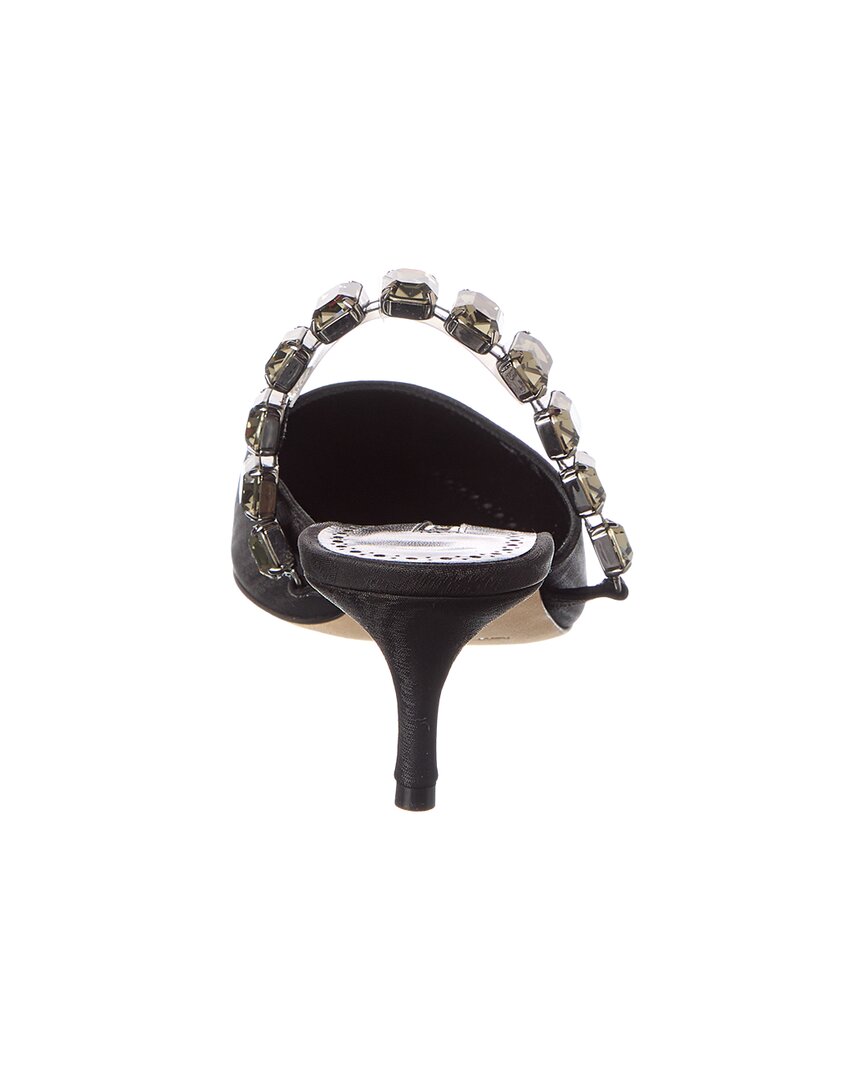 Manolo Blahnik Humibamu 50 Moire Mule