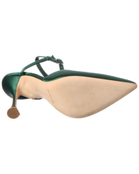Manolo Blahnik Mabina 105 Satin Pump