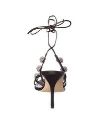 Manolo Blahnik Elsaka 100 Satin Sandal
