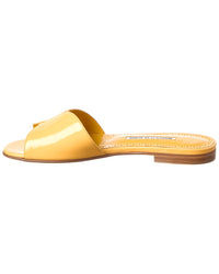 Manolo Blahnik Houramu Patent Sandal