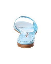 Manolo Blahnik Houramu Patent Sandal