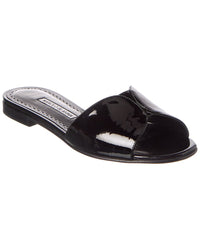 Manolo Blahnik Houramu Patent Sandal