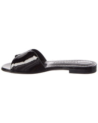 Manolo Blahnik Houramu Patent Sandal