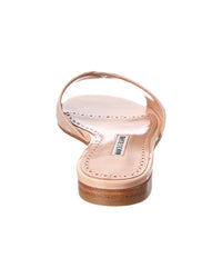 Manolo Blahnik Houramu Patent Sandal