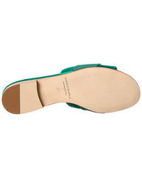 Manolo Blahnik Martamod Satin Sandal