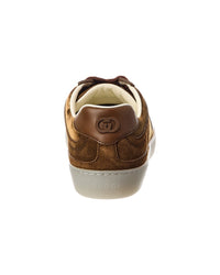 Gucci G75 Velvet & Suede Sneaker