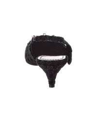 Gucci Horsebit Gg Velvet Slingback Pump
