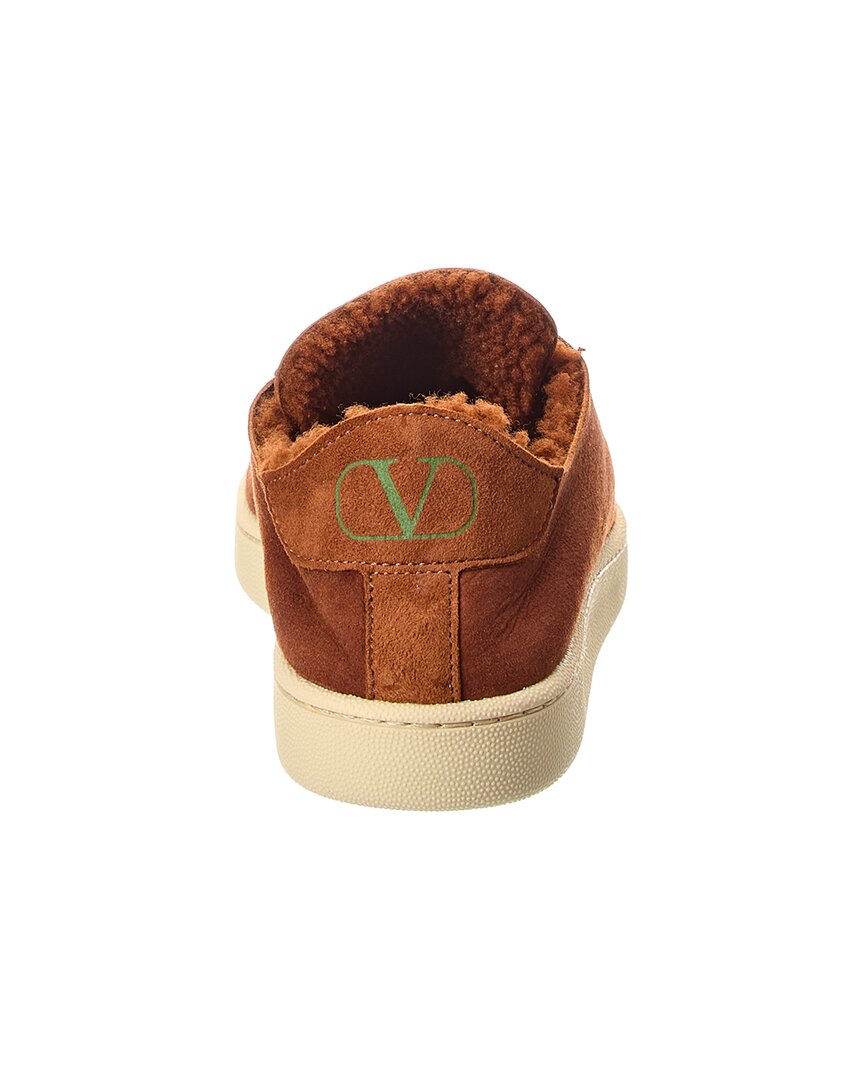 Valentino Vlogo Signature Leather Sneaker