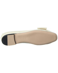 Valentino Bowow Leather Ballet Flat
