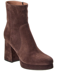 Valentino Valentino Fawcette 90 Suede Platform Bootie
