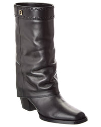 FENDI Fendi Ff Leather Boot