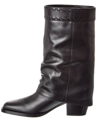 FENDI Fendi Ff Leather Boot