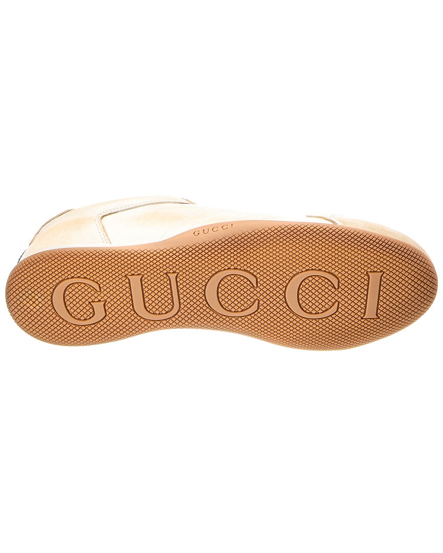 Gucci Logo Leather Sneaker