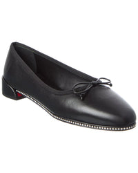 Christian Louboutin Sweetie Strass Leather Ballerina Flat