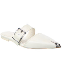 Alexander Mcqueen Boxcar Leather Flat