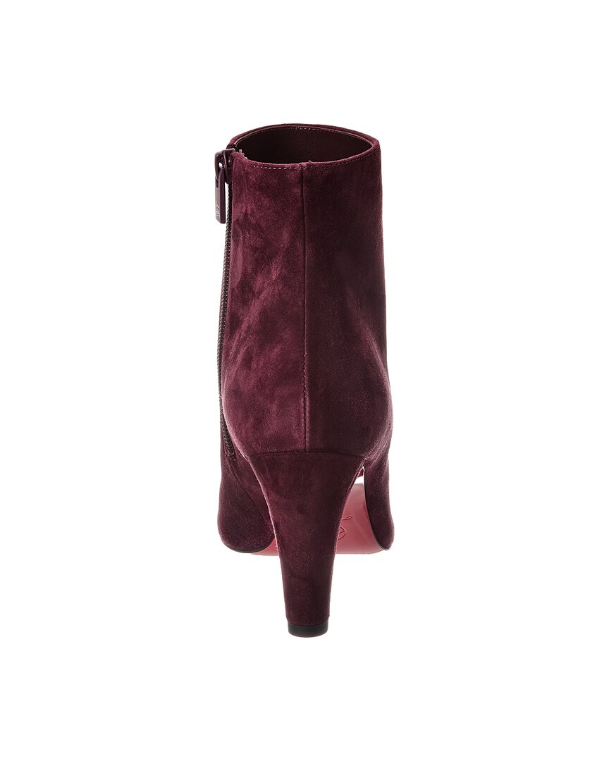 Christian Louboutin Vibella 85 Suede Bootie