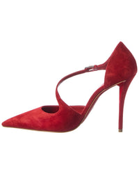 Christian Louboutin Miss Ziggyta 100 Suede Pump
