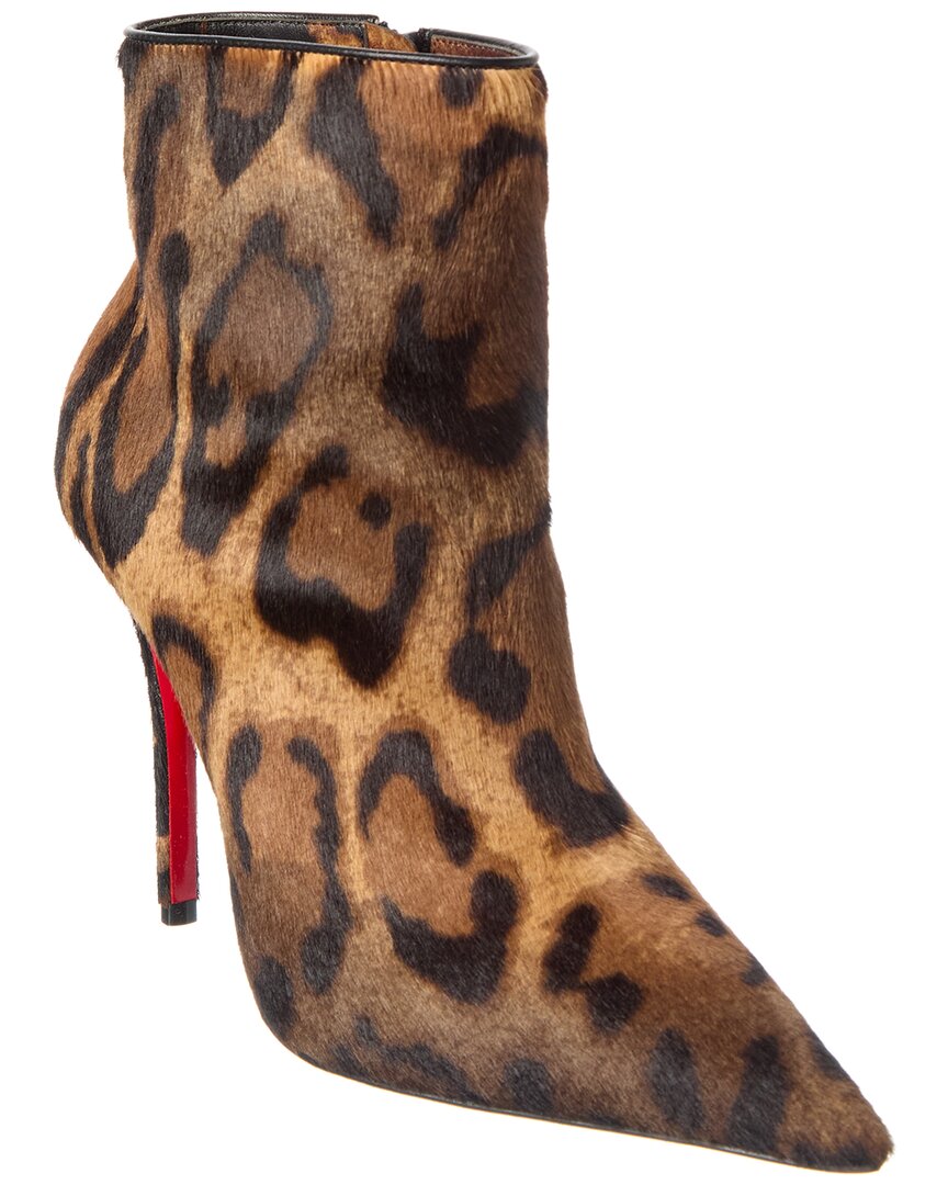 Christian Louboutin Dnu Pack Christian Louboutin Miss Z 100 Haircalf Bootie