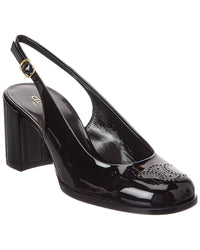 Celine Lily Triomphe Patent Slingback Pump