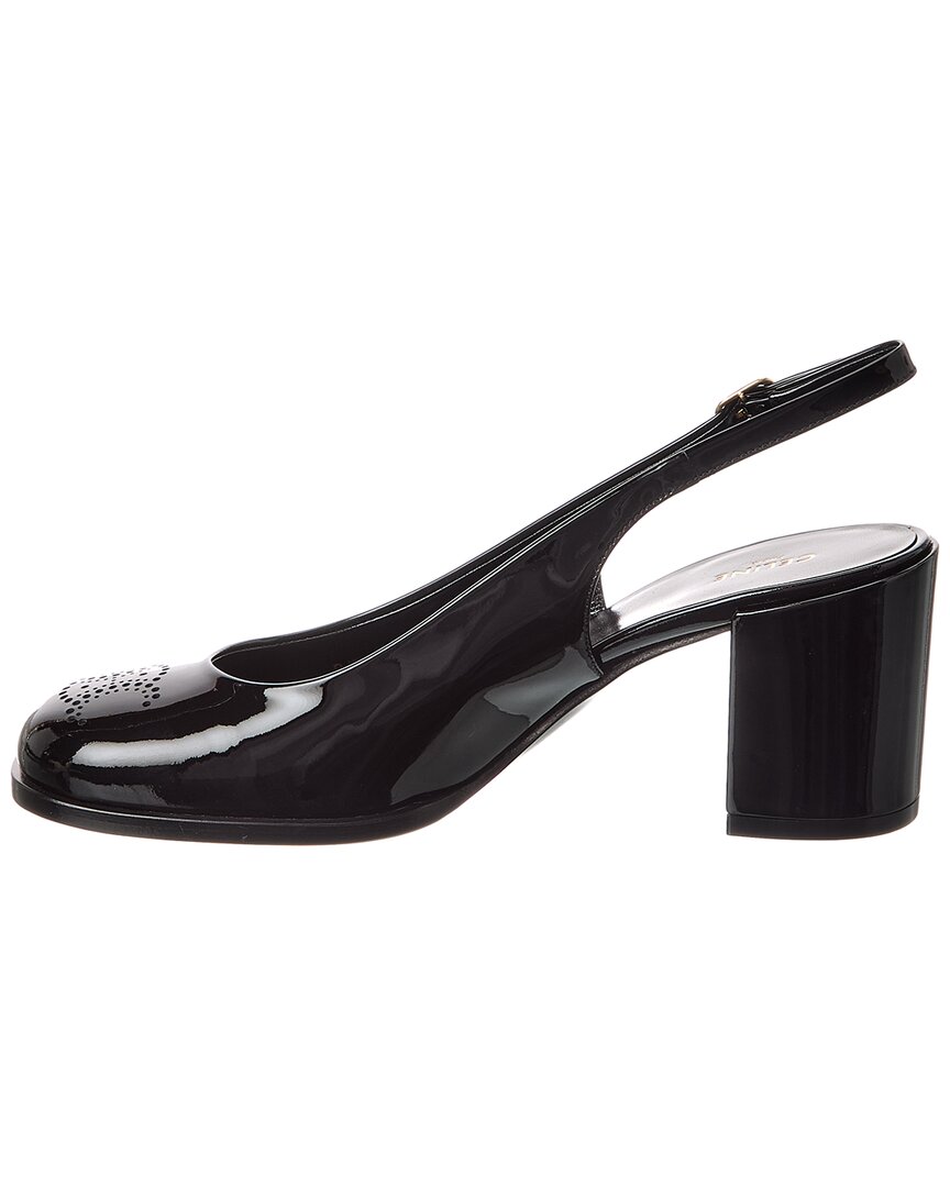 Celine Lily Triomphe Patent Slingback Pump