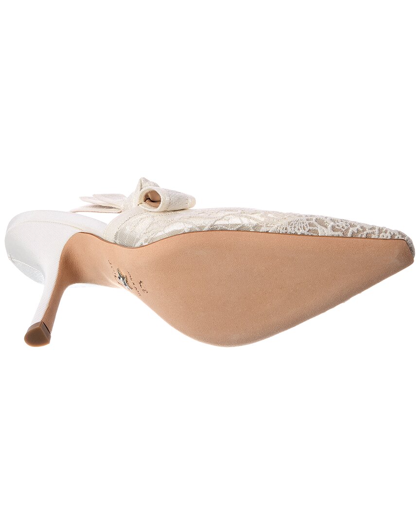 Dior J'adior Lace & Grosgrain Slingback Pump