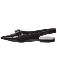 Givenchy Voyou Leather Slingback Ballerina Flat