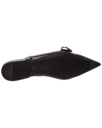 Givenchy Voyou Leather Slingback Ballerina Flat
