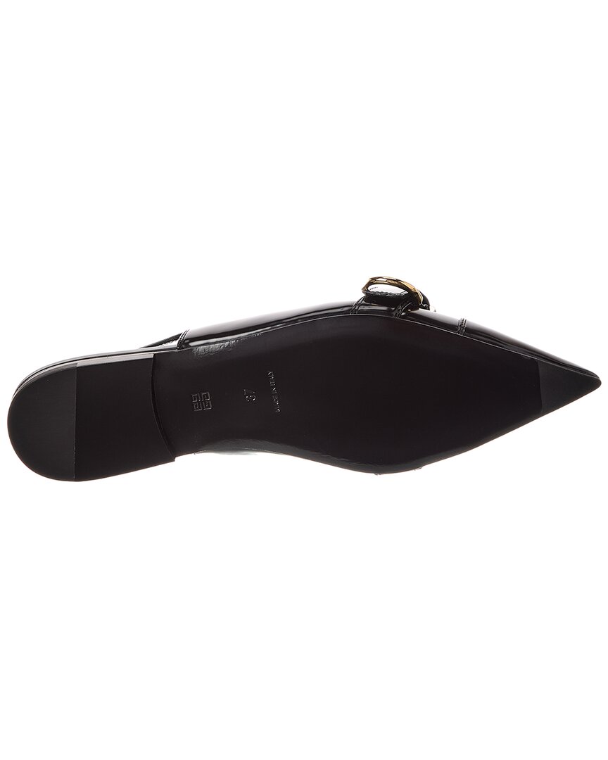 Givenchy Voyou Leather Slingback Ballerina Flat