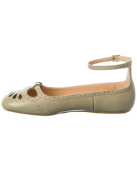 Chloé Misty Leather Ballerina Flat